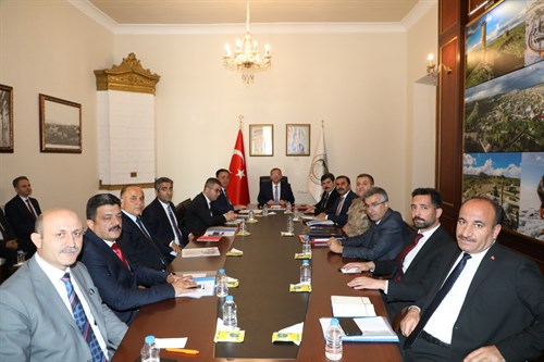 Vali Ziya Polat’ın başkanlığında, “Üniversite Güvenlik Koordinasyon Toplantısı" yapıldı